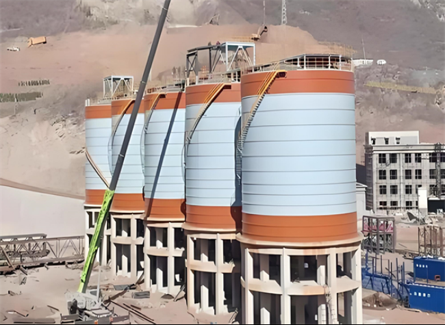 民乐高架钢板仓