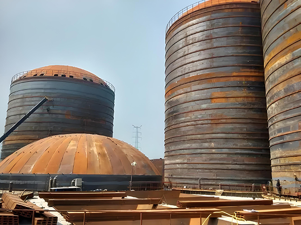 民乐焦粉钢板仓